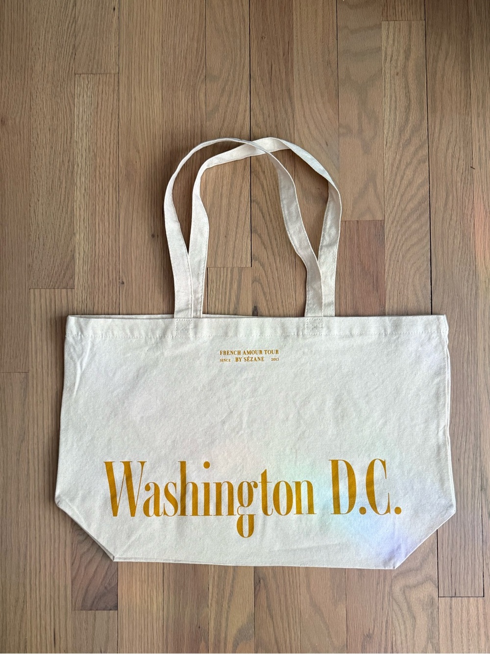 NWOT Sézane French Amour Tour Paris/Washington DC Tote